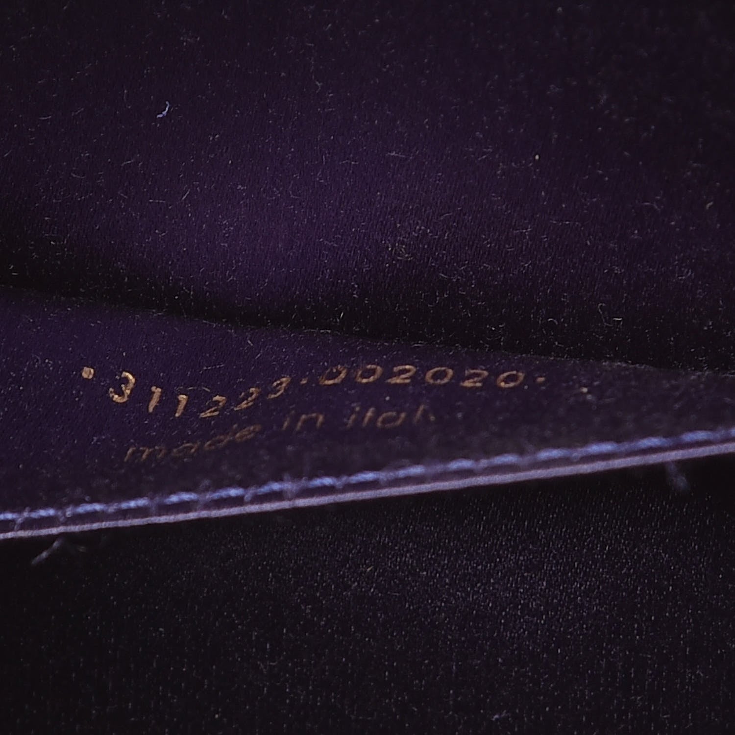 Saint Laurent Patent Calfskin Monogram Large Belle De Jour Clutch Royal Blue 9 of 10
