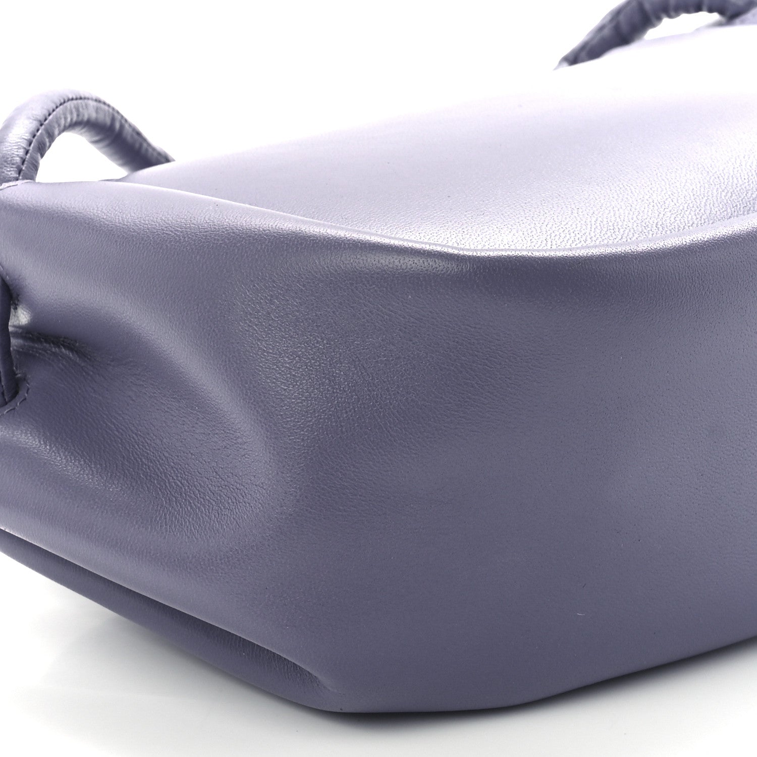Bottega Veneta Lambskin Small Beak Triangle Flap Shoulder Bag Lavender 9 of 10