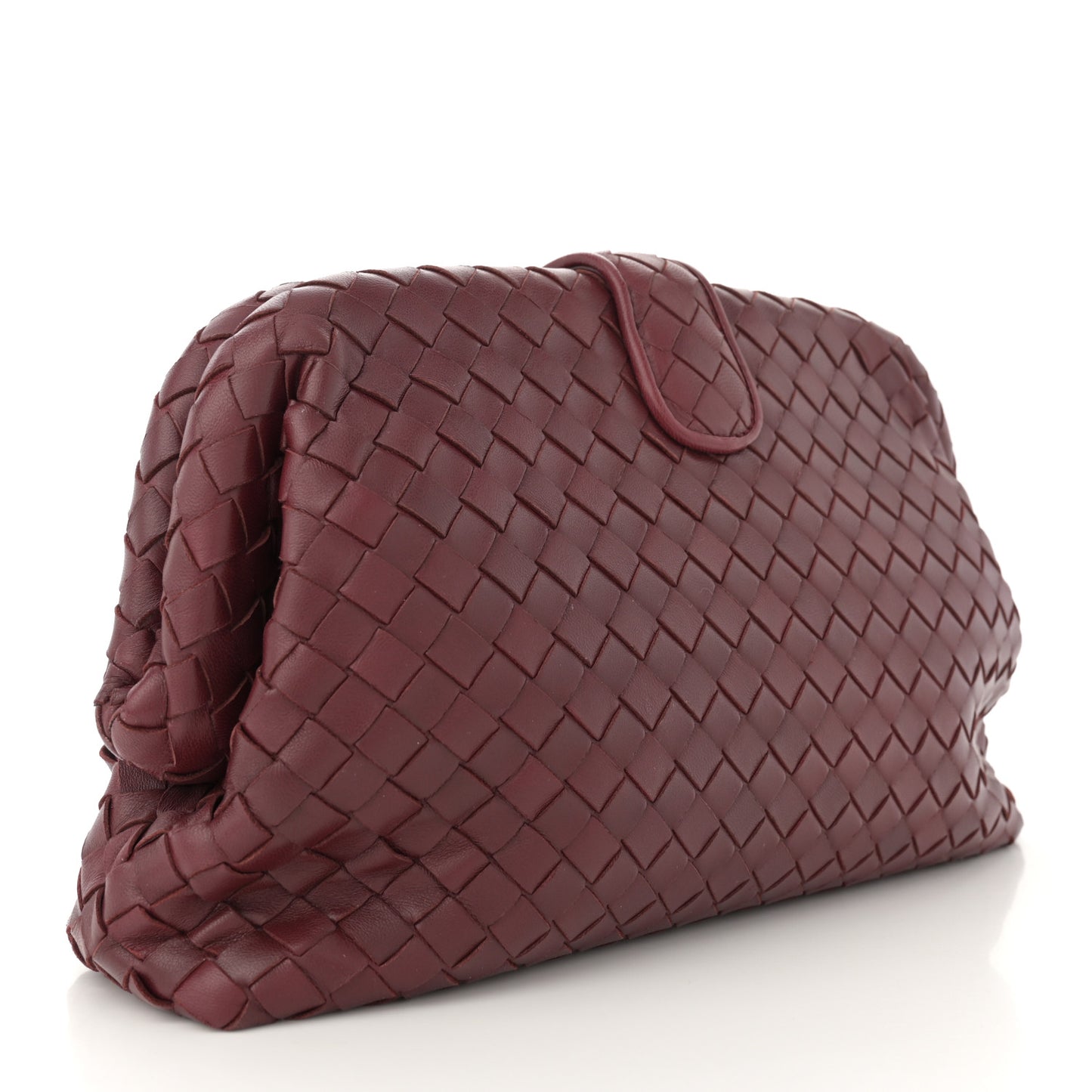 Nappa Intrecciato The Lauren 1980 Clutch Gigolo Red