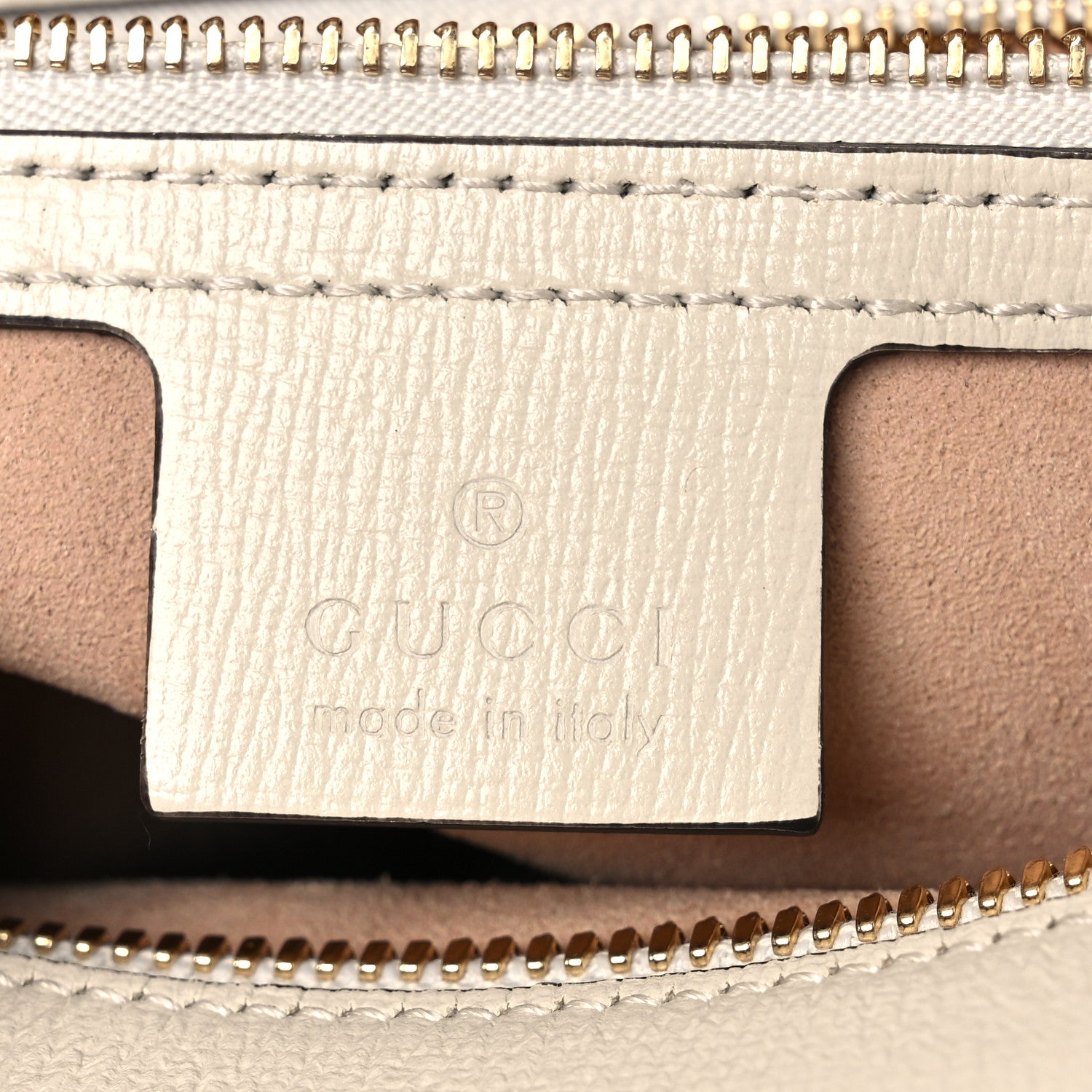 Gucci GG Supreme Monogram Small Horsebit 1955 Shoulder Bag Beige Mystic White 6 of 10