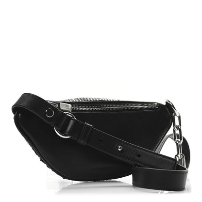 Alexander Wang Rhinestone Mesh Mini Attica Belt Bag Black 3 of 9