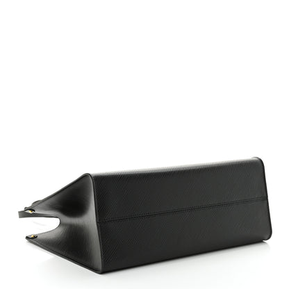 Louis Vuitton Epi Onthego MM Black 4 of 9