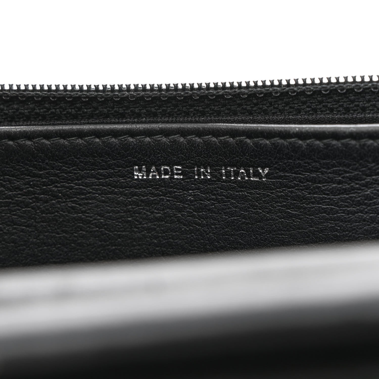 Chanel Crumpled Calfskin Quilted Wallet On Chain WOC So Black 7 of 17
