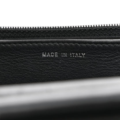 Chanel Crumpled Calfskin Quilted Wallet On Chain WOC So Black 7 of 17