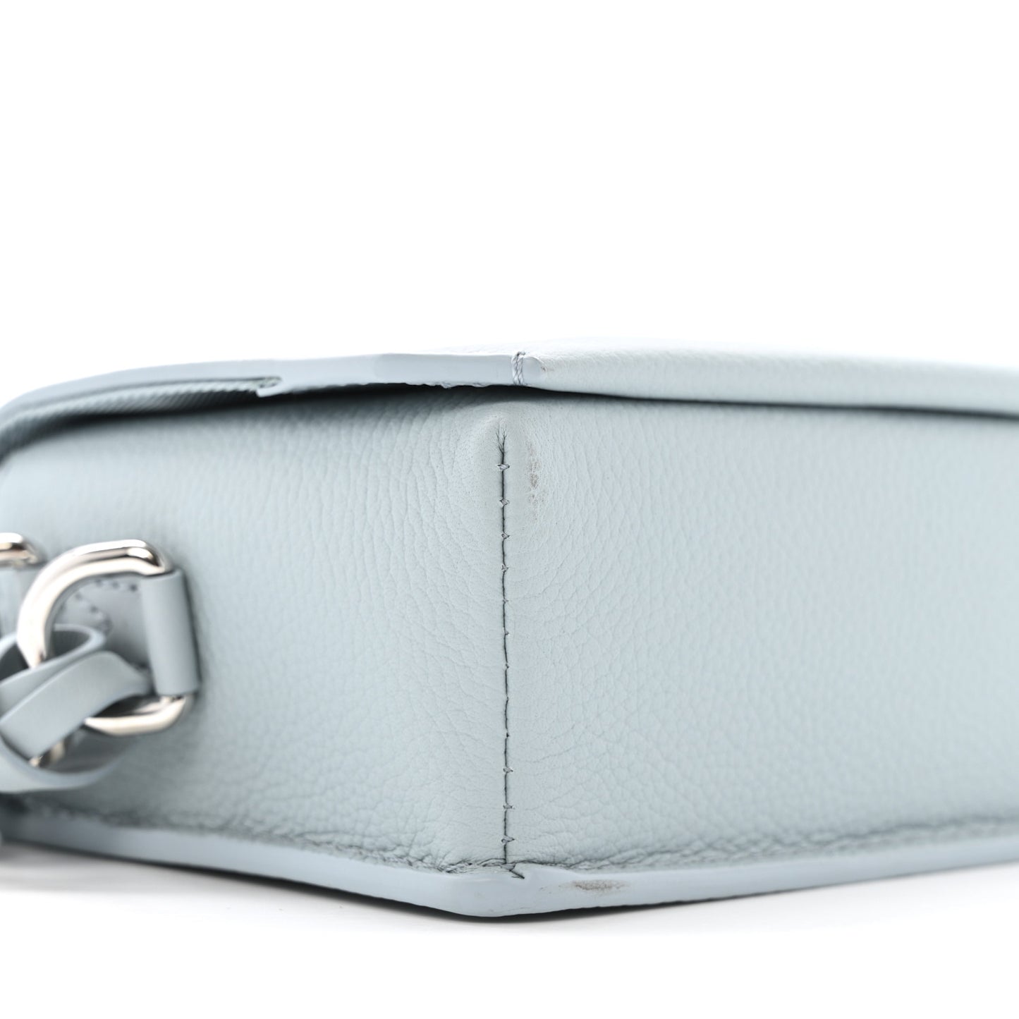 Calfskin Aerogram Fastline Wearable Wallet Cloud Blue