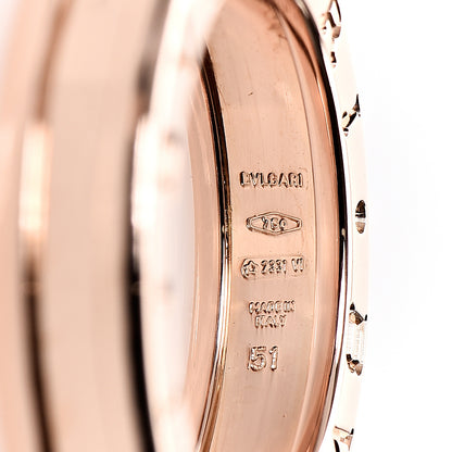 Bulgari 18K Rose Gold B.Zero1 Ring 51 5.75 3 of 4