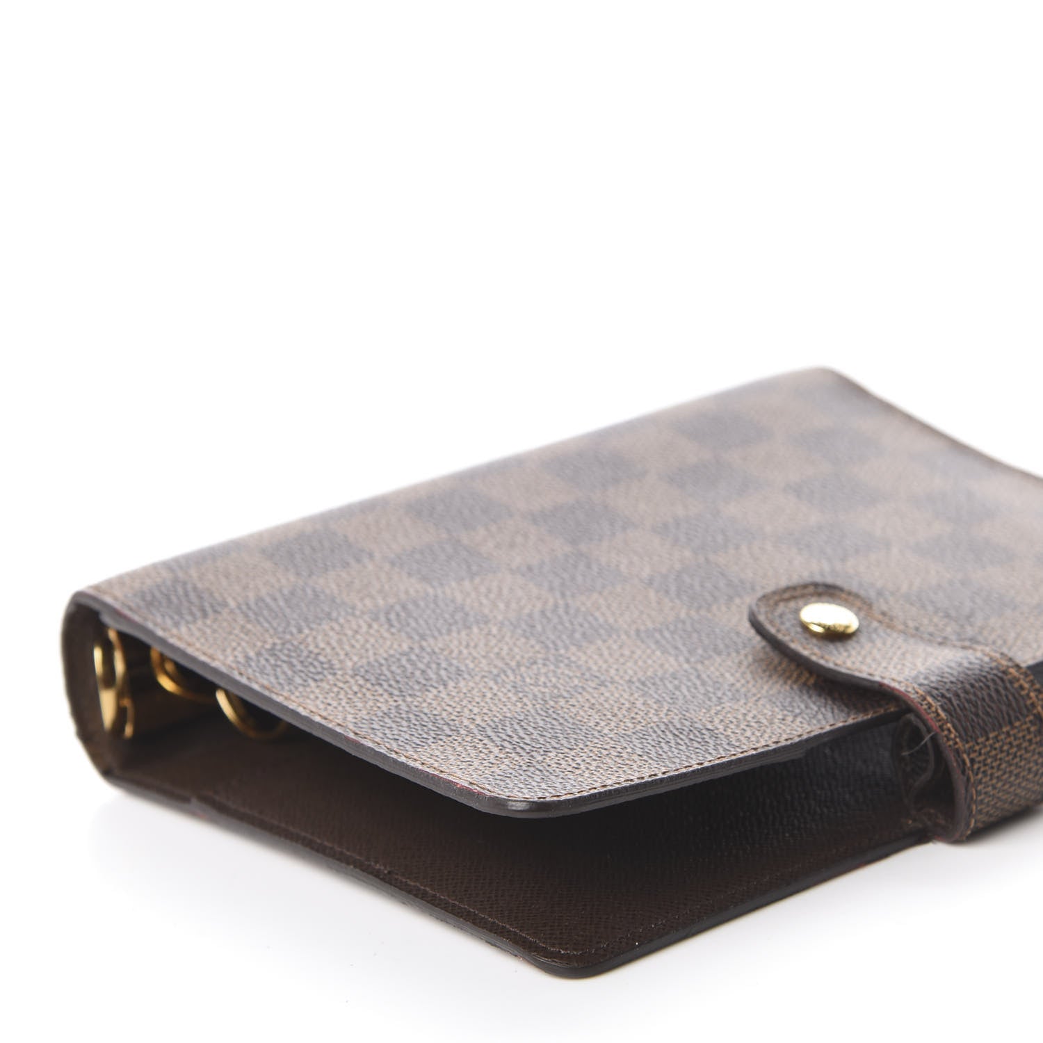 Louis Vuitton Damier Ebene Medium Ring Agenda Cover 7 of 8