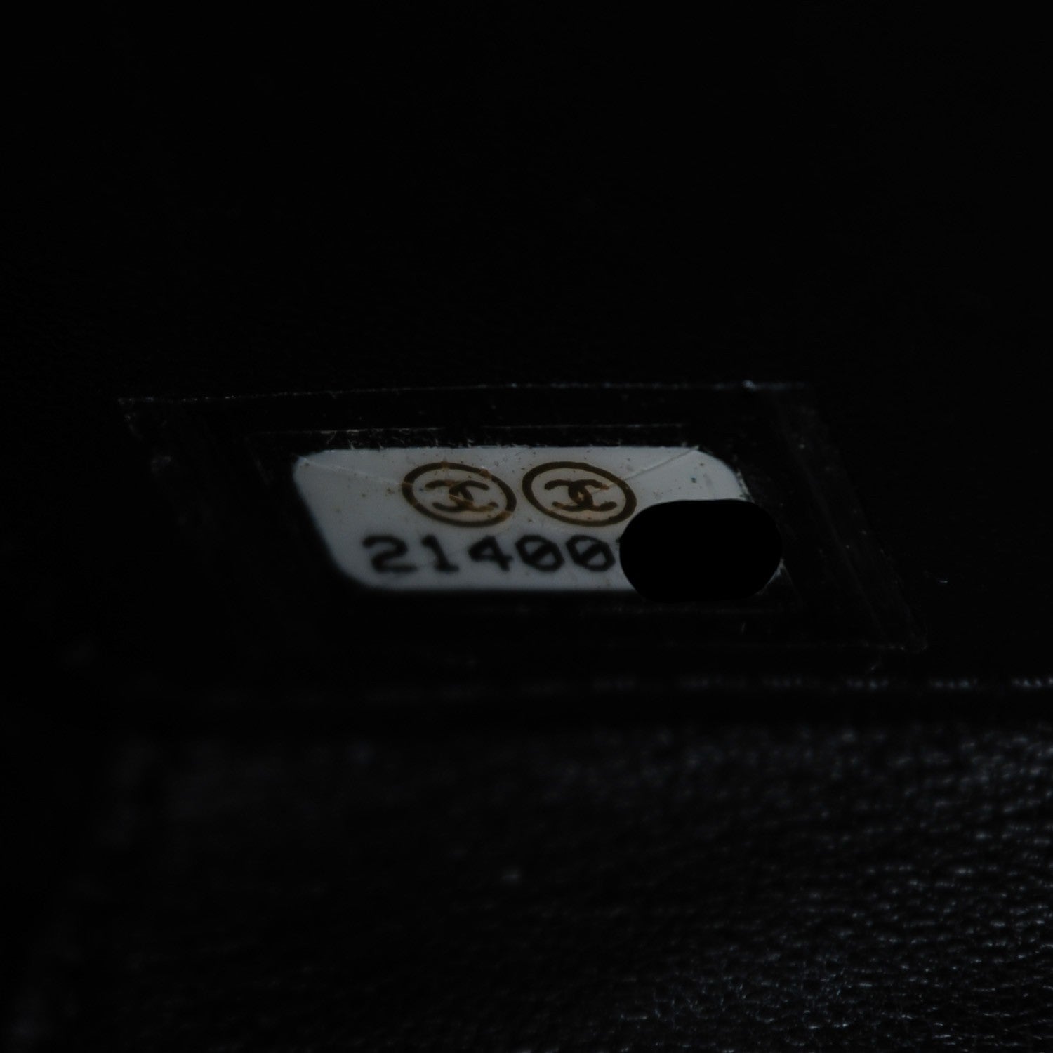 Chanel Plexiglass Strass N°5 Minaudière Black Gold 7 of 7