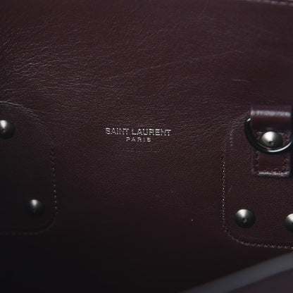 Saint Laurent Calfskin Small Sac De Jour Amarena 5 of 8