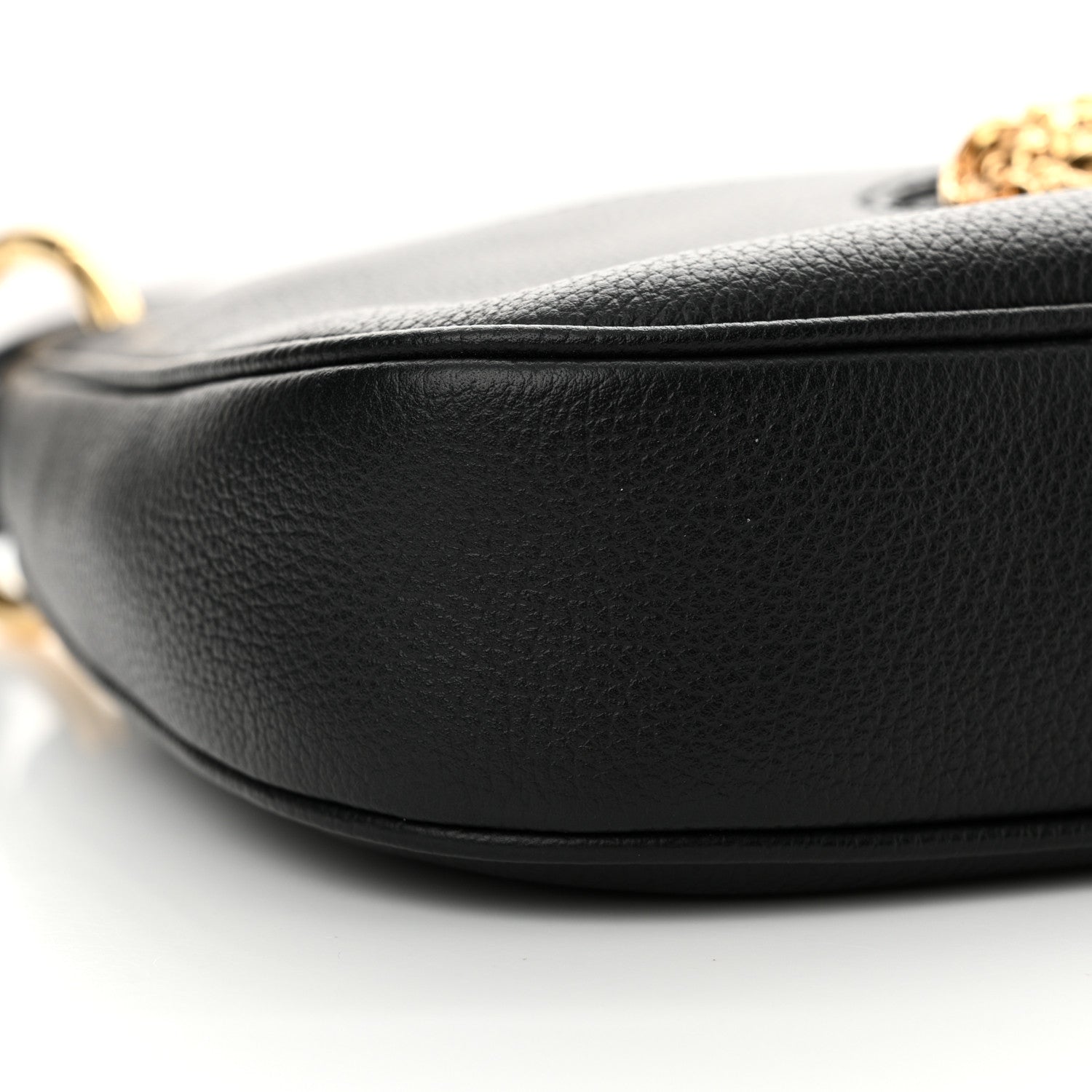 Versace Calfskin La Medusa Small Hobo Crossbody Black 8 of 11