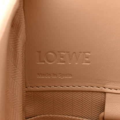 Loewe Satin Calfskin Compact Hammock Shoulder Bag Nude 6 of 10