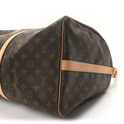 Louis Vuitton Monogram Keepall Bandouliere 55 8 of 8