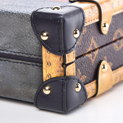 Louis Vuitton Calfskin Transformed Monogram Petite Malle 9 of 10