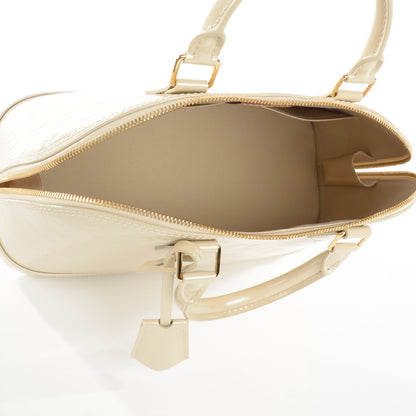 Louis Vuitton Vernis Alma PM Blanc Corail 5 of 7