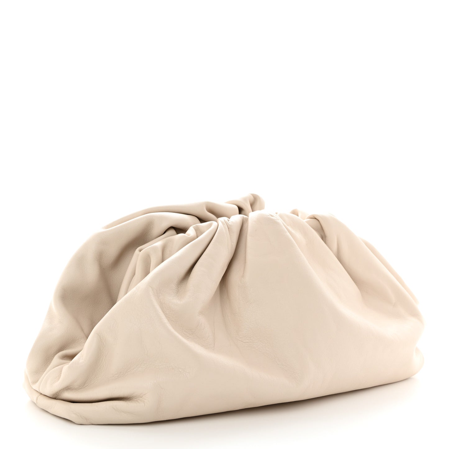 Smooth Butter Calf The Pouch Oversized Clutch Mist