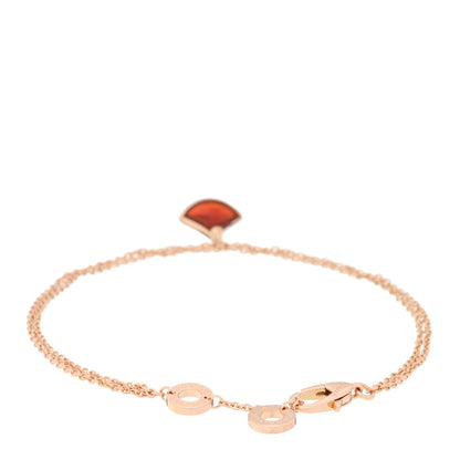 Bulgari 18K Rose Gold Carnelian Divas' Dream Bracelet SM 2 of 3