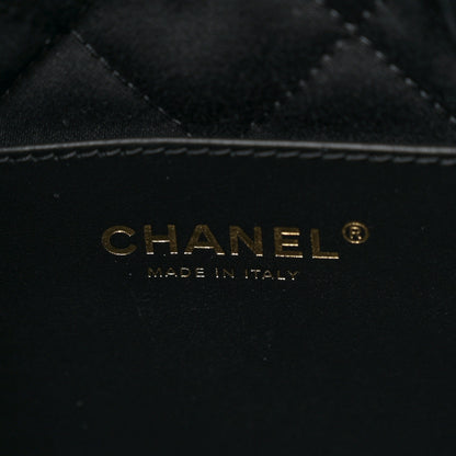 Chanel Shiny Calfskin Quilted Mini Chanel 22 Black 6 of 11