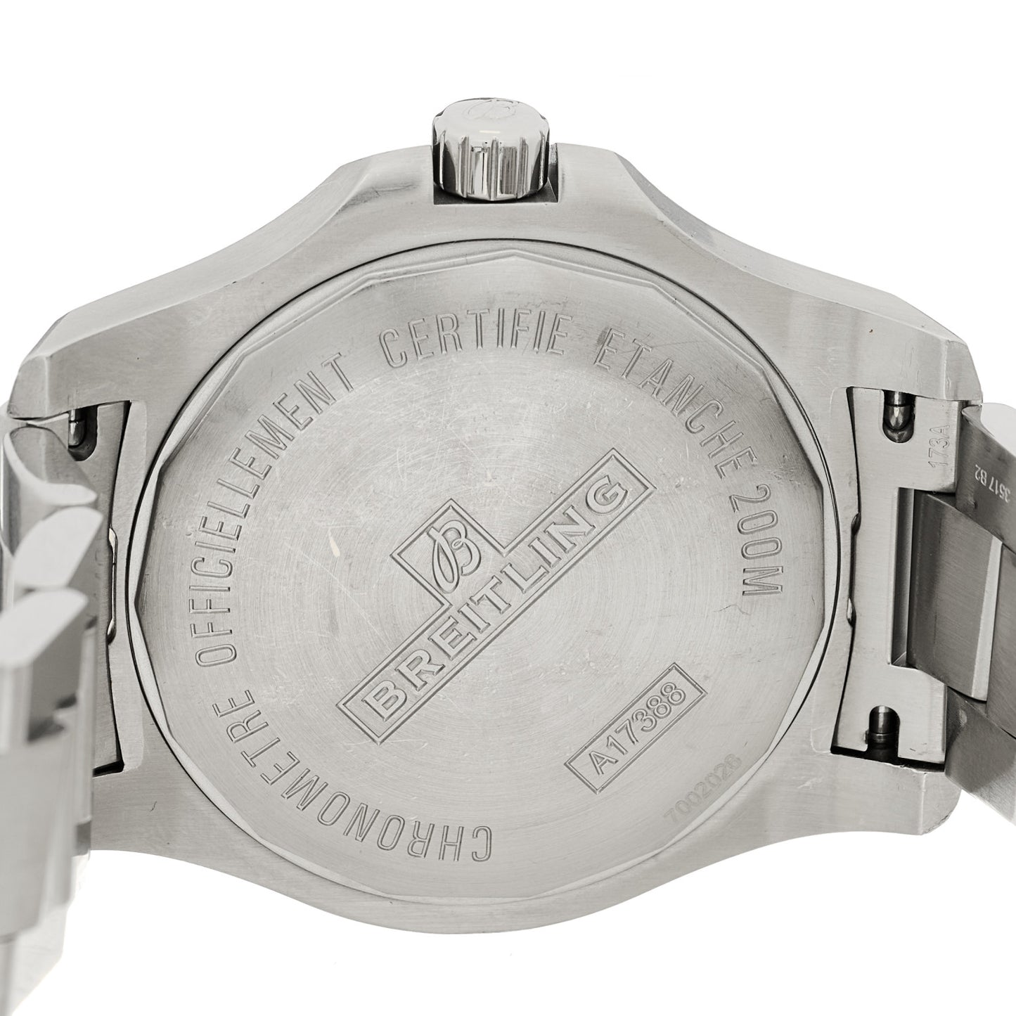Stainless Steel 44mm Colt Chronometer Automatic Watch Blue A17388