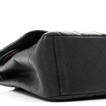Chanel Caviar Quilted Maxi Double Flap Black 9 of 10