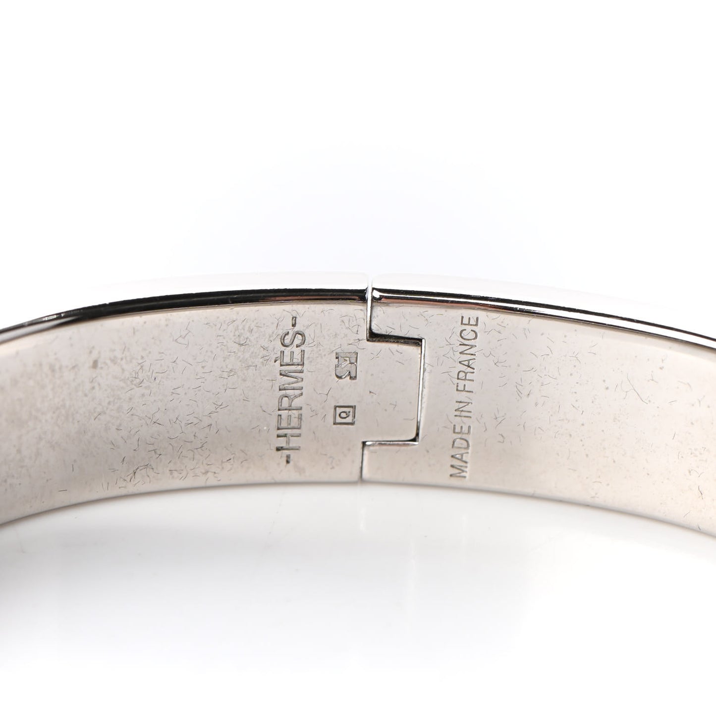 Enamel Narrow Clic Clac H Bracelet PM Ardoise