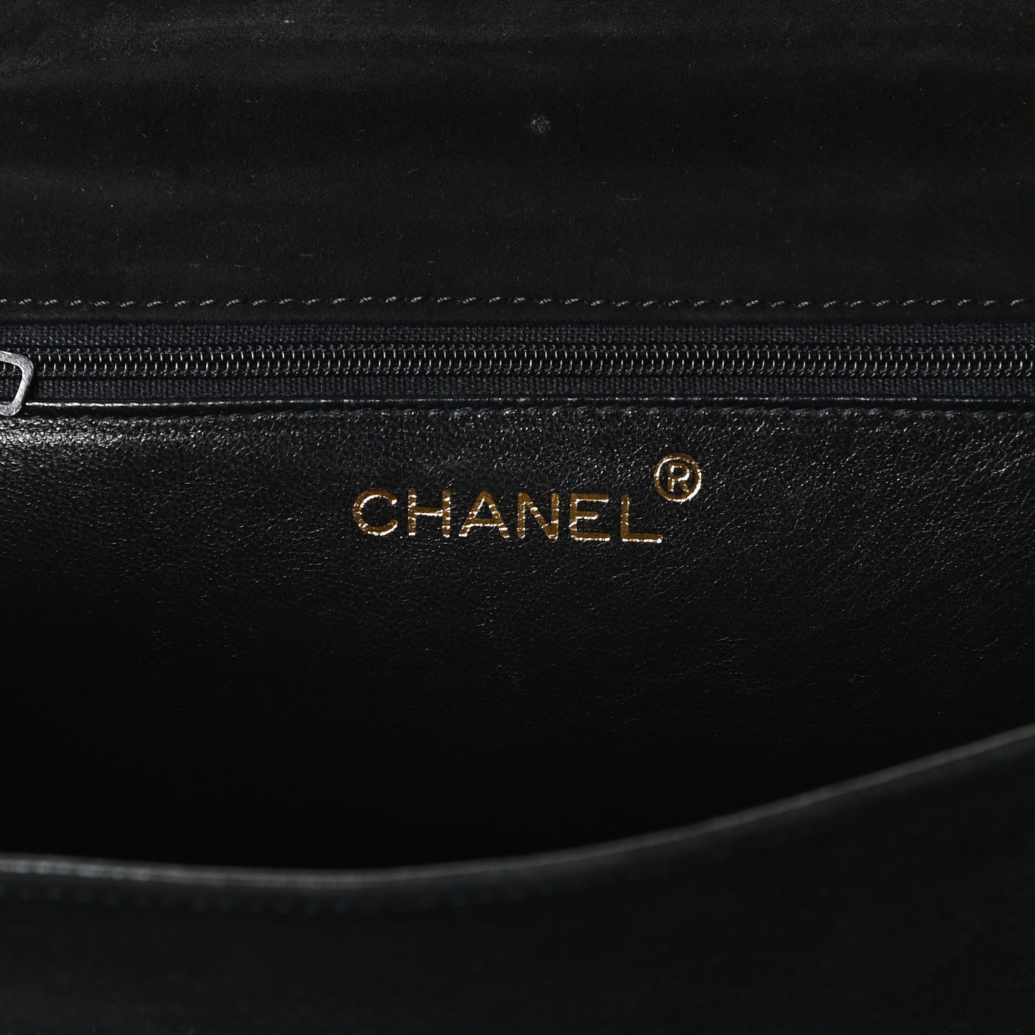 Chanel Suede CC Envelope Small Flap Black 6 of 12