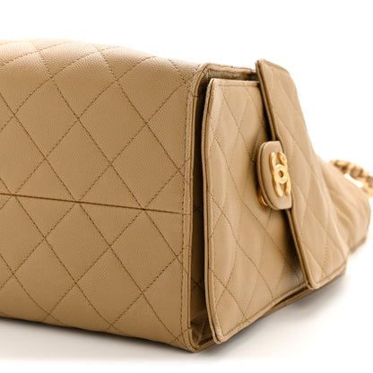 Chanel Caviar Quilted Medium Chanel 25 Handbag Dark Beige 11 of 13