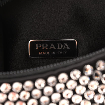 Prada Satin Crystal Mini Re-Edition 2000 Bag Cristal 6 of 10