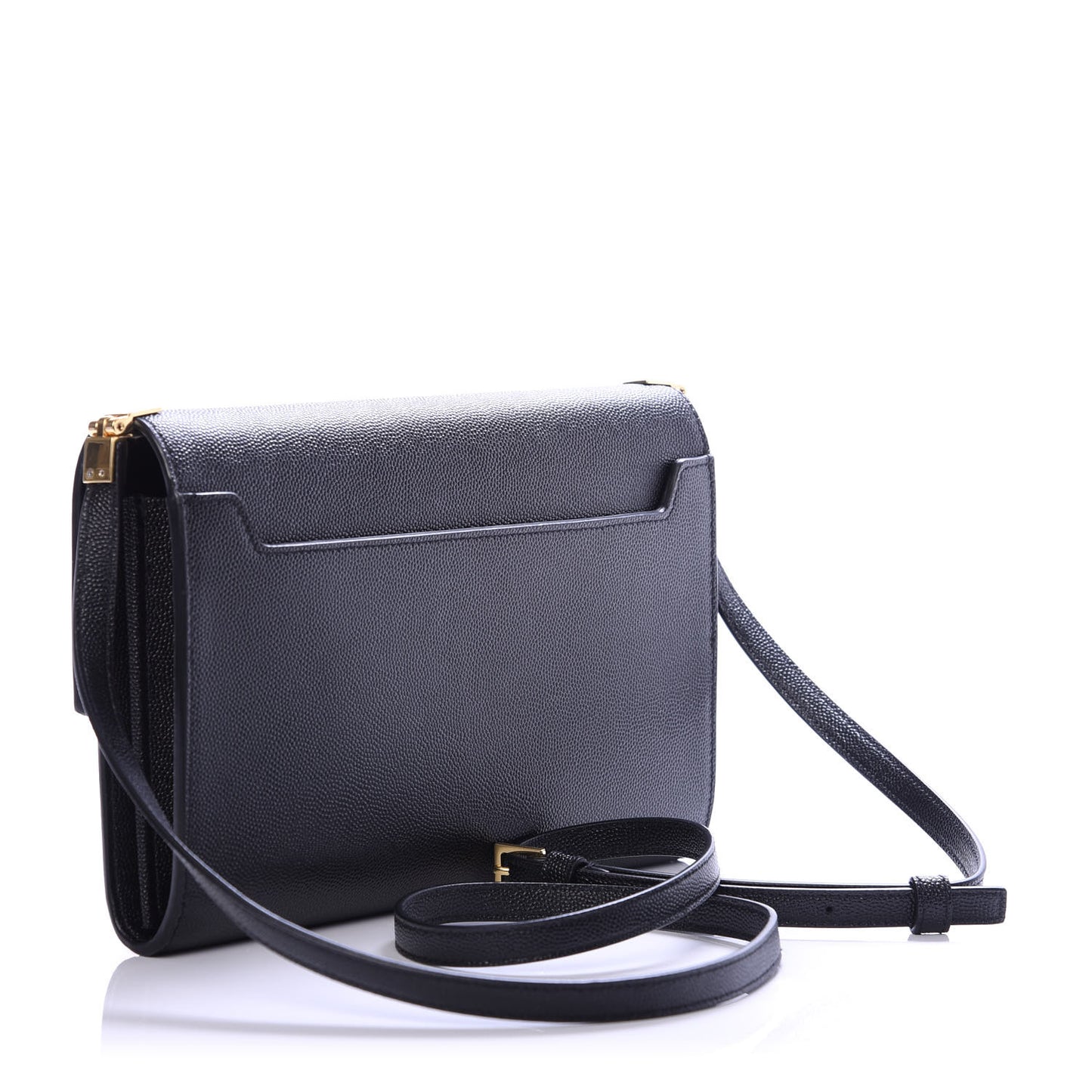 Grain De Poudre Mini Uptown Crossbody Bag Black
