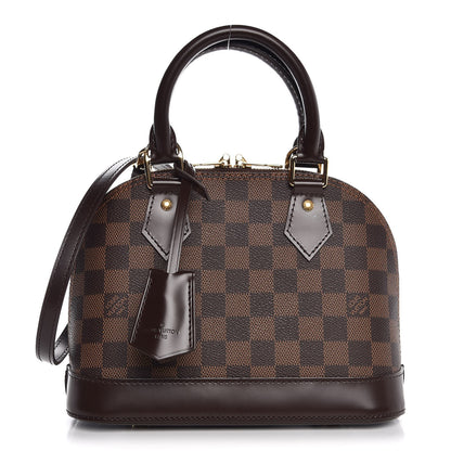 Louis Vuitton Damier Ebene Alma BB 1 of 7