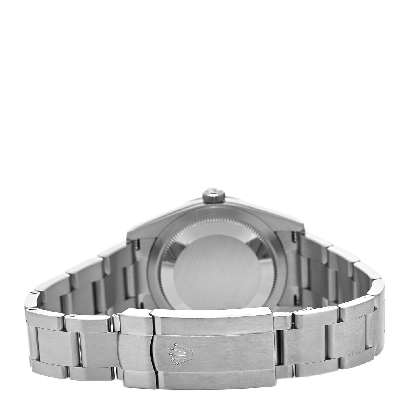 Stainless Steel 34mm Oyster Perpetual Watch Bright Blue 124200