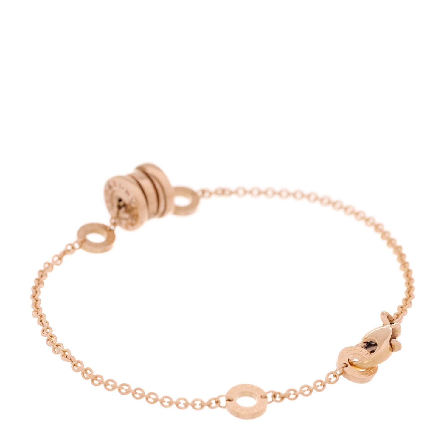 Bulgari 18K Rose Gold B.Zero1 Bracelet 3 of 9