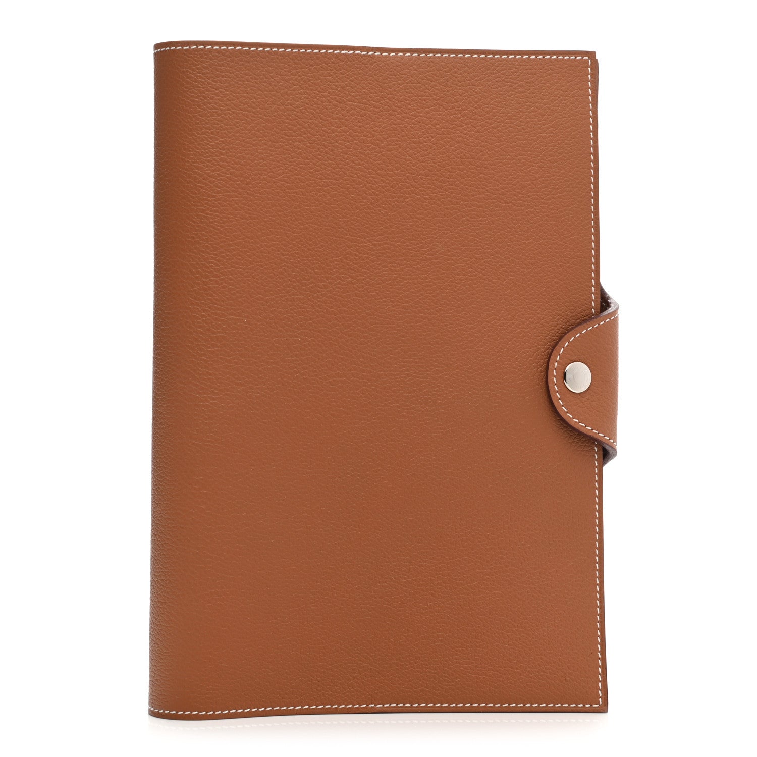 Hermes Evercolor Ulysse Universal Notebook Cover Gold 1079638