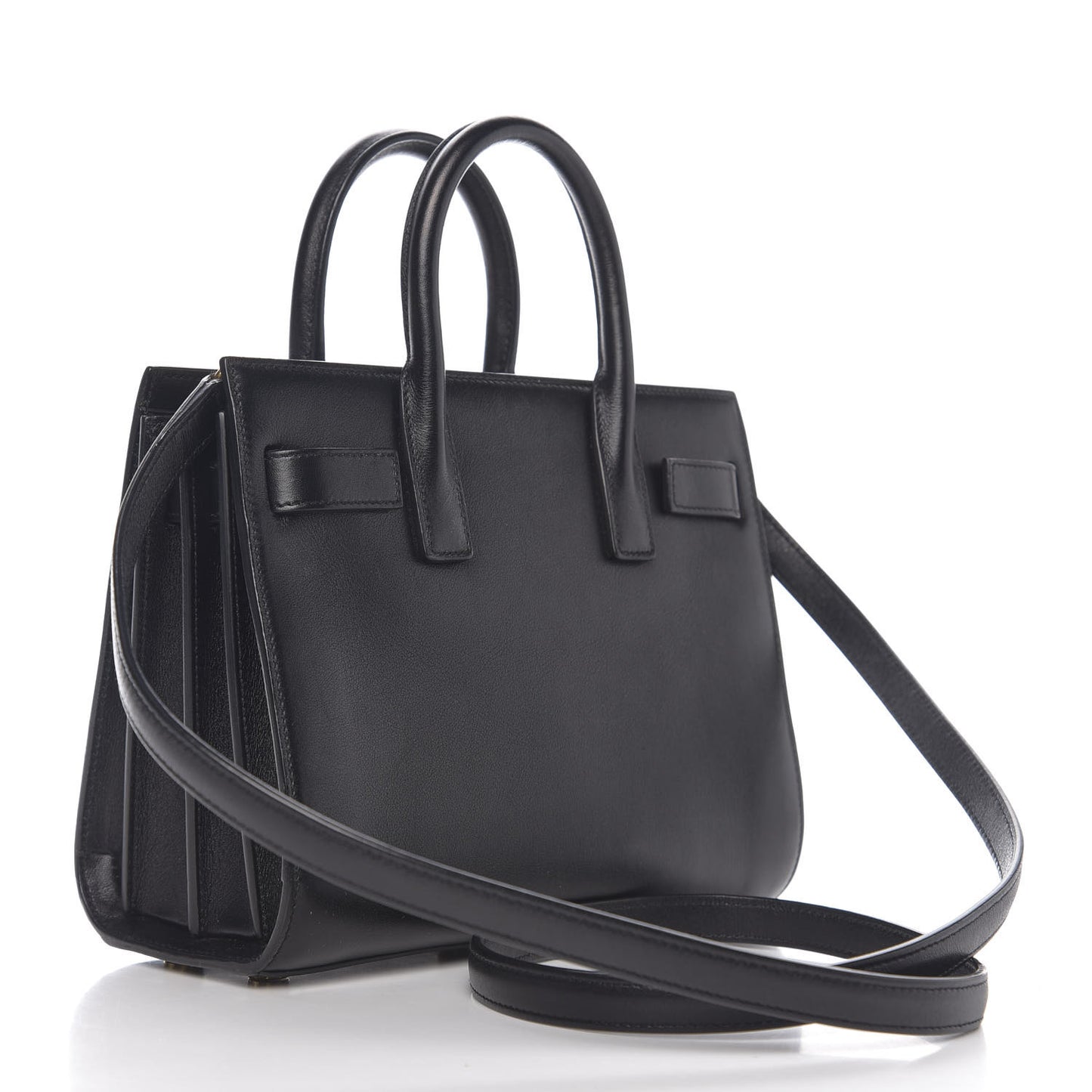 Calfskin Nano Sac De Jour Black