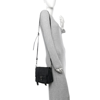 Proenza Schouler Lambskin PS1 Pouch Messenger Black 2 of 11