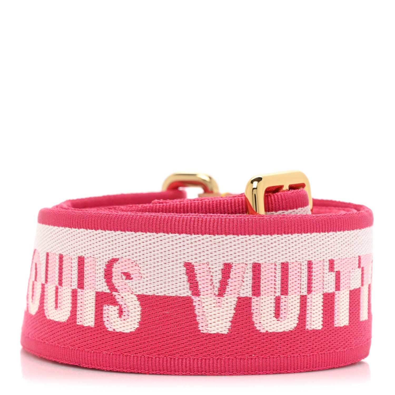 Louis Vuitton Jacquard Speedy Bandouliere 20 Shoulder Strap Fuchsia 4 of 4