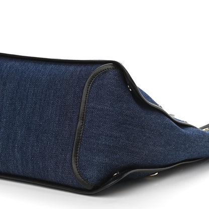 Givenchy Denim Medium Logo Bond Shopper Tote Blue 10 of 10