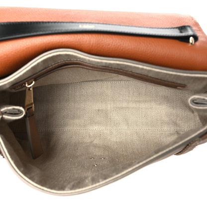 Chloe Grained Calfskin Medium Penelope Shoulder Bag Nut 5 of 13