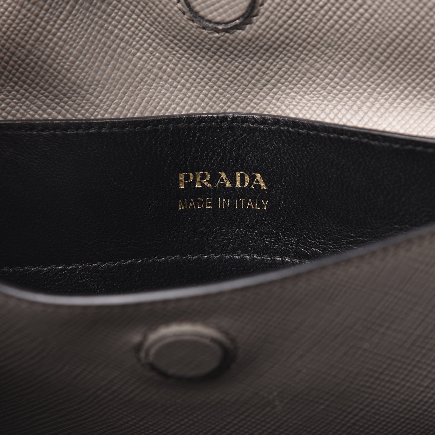 Prada Saffiano Cuir Large Double Bag Argilla 6 of 12