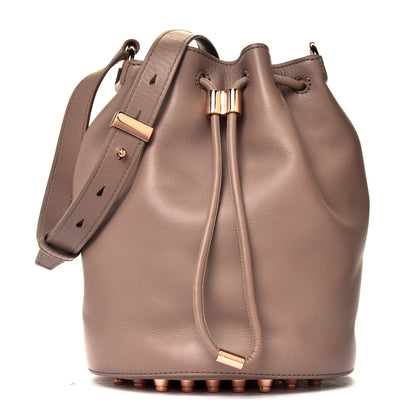 Alexander Wang Calfskin Alpha Bucket Bag Tan 1 of 7