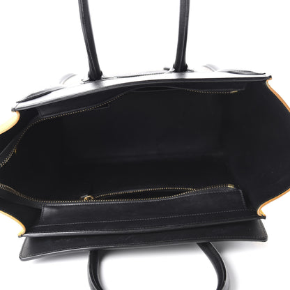 Celine Bullhide Calfskin Nubuck Micro Tri-Color Luggage Amber 5 of 13