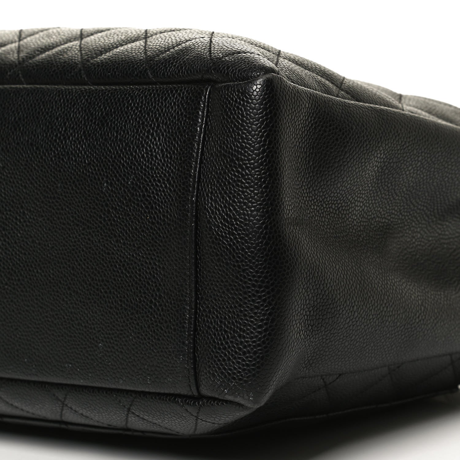 Chanel Caviar Quilted Grand Shopping Tote GST Black 6 of 10