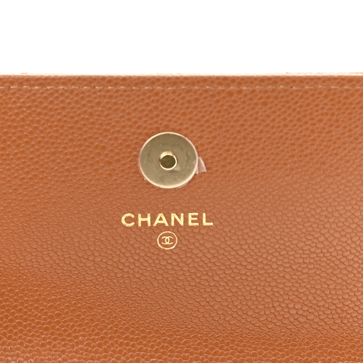 Chanel Caviar Quilted Business Affinity Clutch With Chain Flap Camel 6 of 12