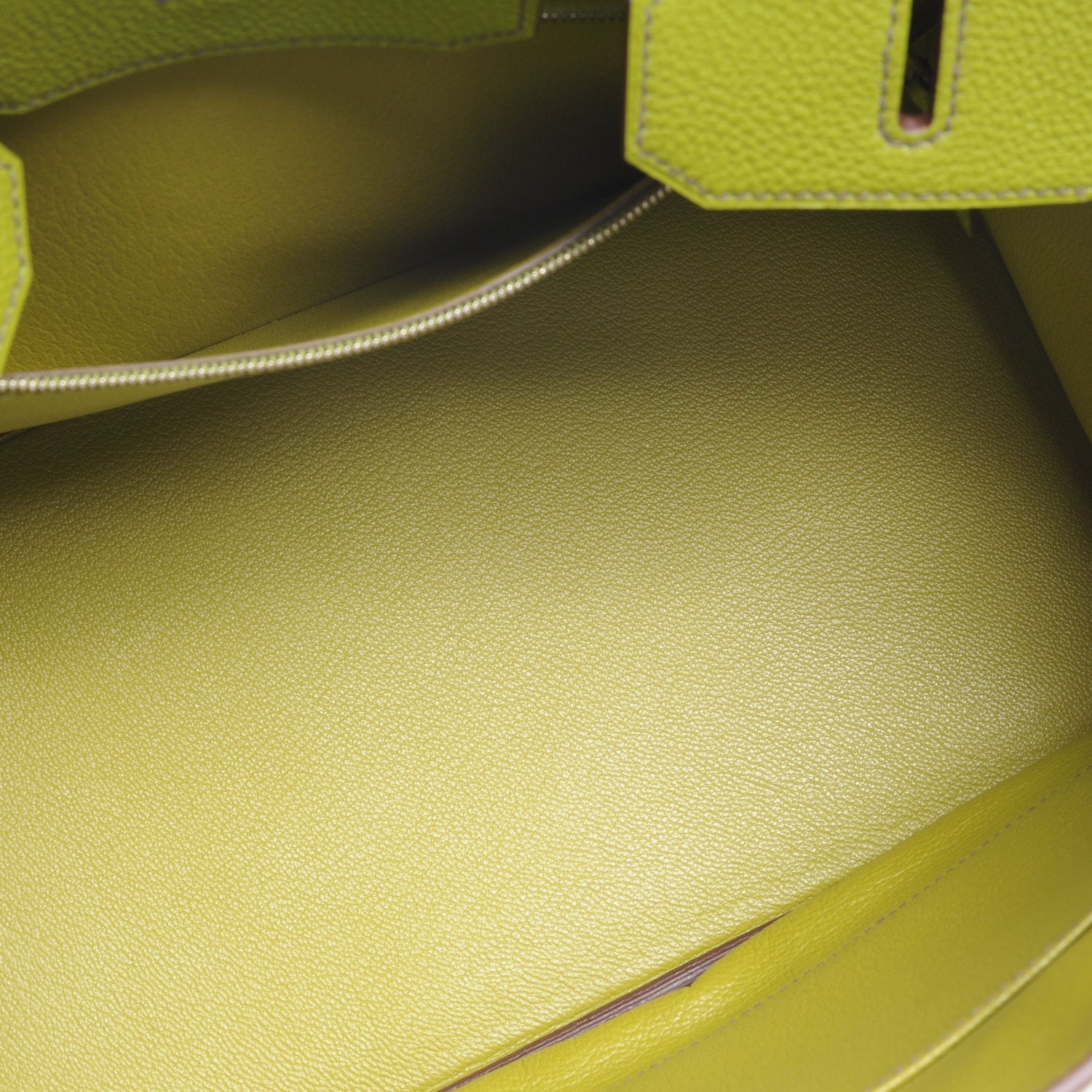 Hermes Togo Birkin 35 Vert Anis 8 of 11