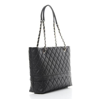 Chanel Caviar Quilted Rolled Up Tote Black 3 of 11