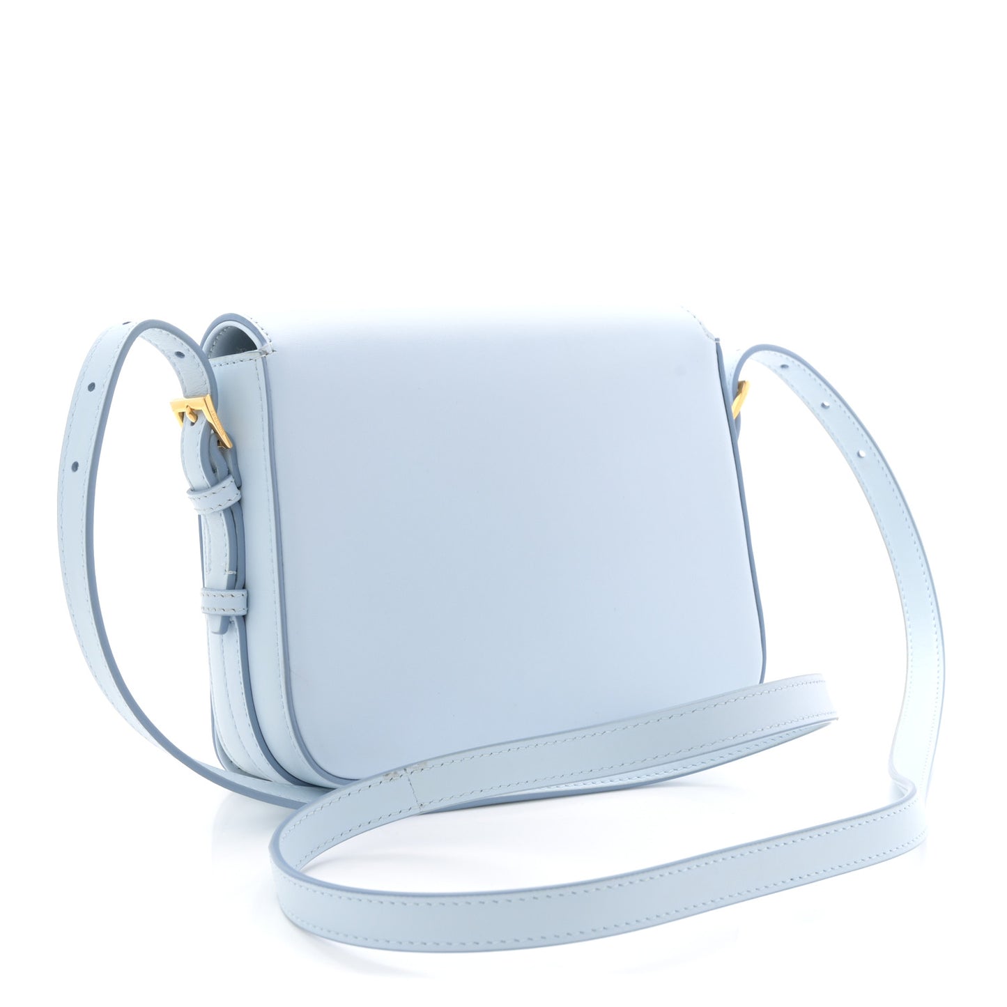 Smooth Calfskin Small Grace Bag Pale Blue