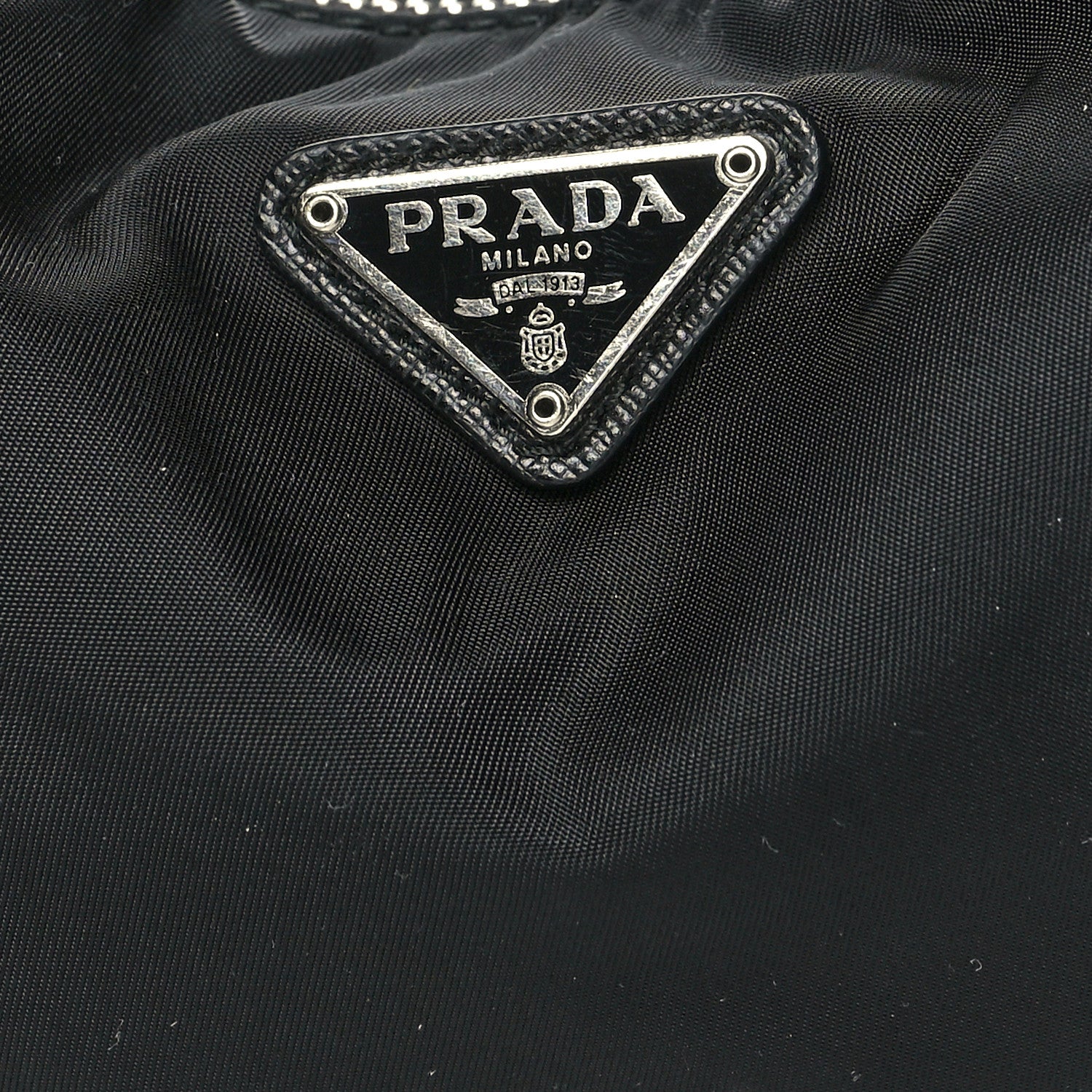 Prada Tessuto Nylon Saffiano Re-Edition 2006 Shoulder Bag Black 6 of 10