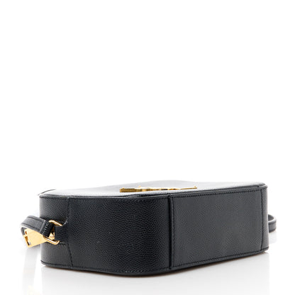 Saint Laurent Grain De Poudre Small Classic Monogram Camera Bag Black 4 of 11