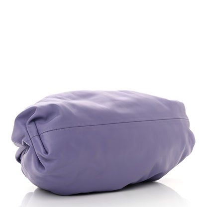 Bottega Veneta Smooth Butter Calf The Pouch Oversized Clutch Purple 4 of 10