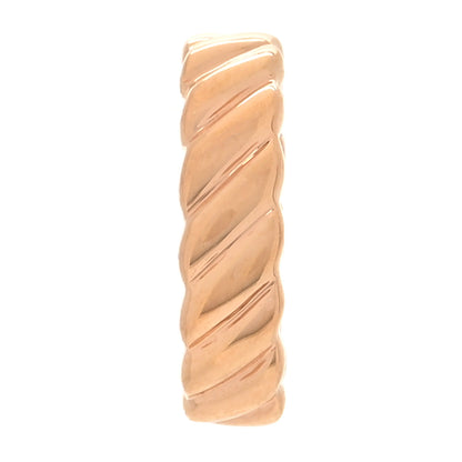 Anita Ko 18K Rose Gold Thin Braid Ear Cuff 1 of 4