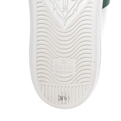 Gucci Calfskin Web Floral Embroidered Womens Ace Sneakers 38.5 White 8 of 9